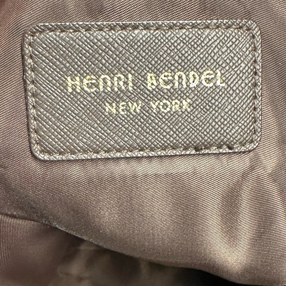 Henri Bendel  Izak Artistic Purple and Brown Tote Shoulder Bag + H.B. Dusty NWOT - Picture 13 of 13